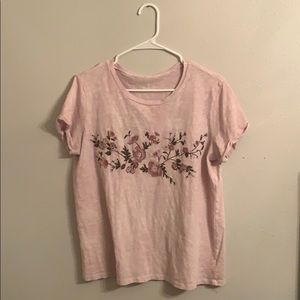 American Eagle Floral T-shirt